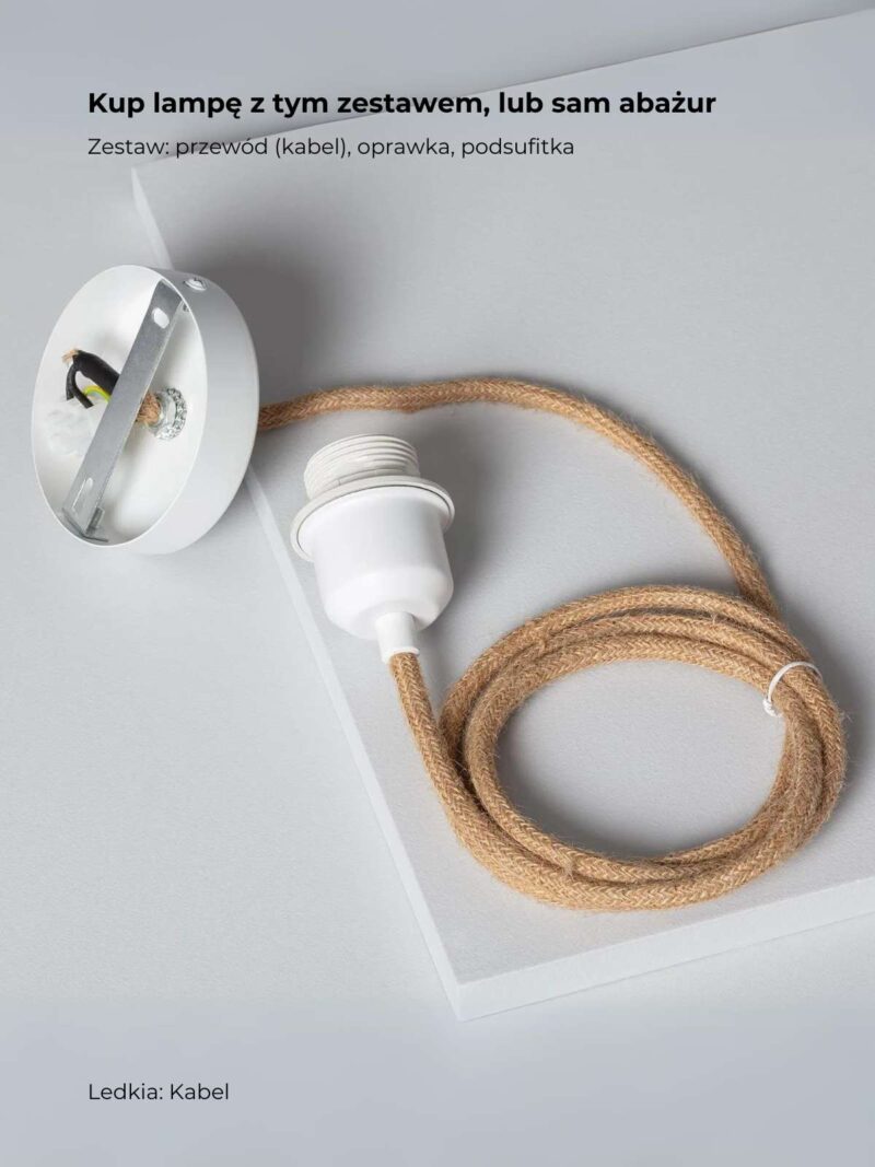 ledkia-podsufitka-zestaw-elektryczny-kabel-juta-oprawka-biala-do-lamp