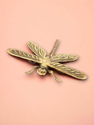 01-mahe-homeware-brass-dragonfly-figurka-mosiężna-ważka-koralowe-tlo