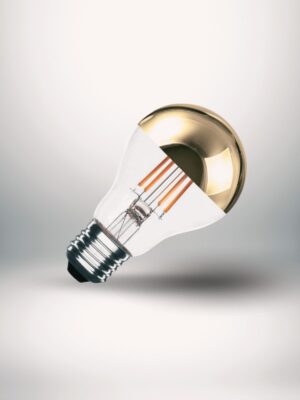 Żarówka złota filament bulb Ledkia 112216.