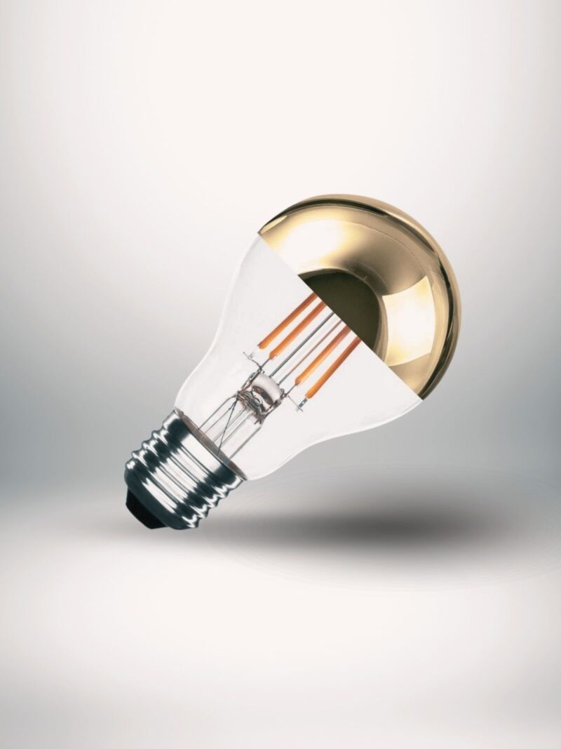 Żarówka złota filament bulb Ledkia 112216.